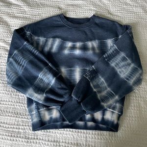 Blue Tie-Dye Crewneck